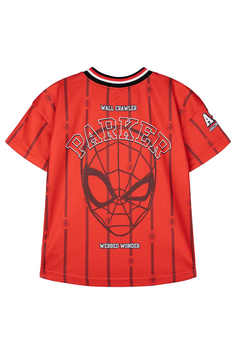 Spider-Man Athletic Short Sleeve Tee, Alternate, color, Spider Man Red
