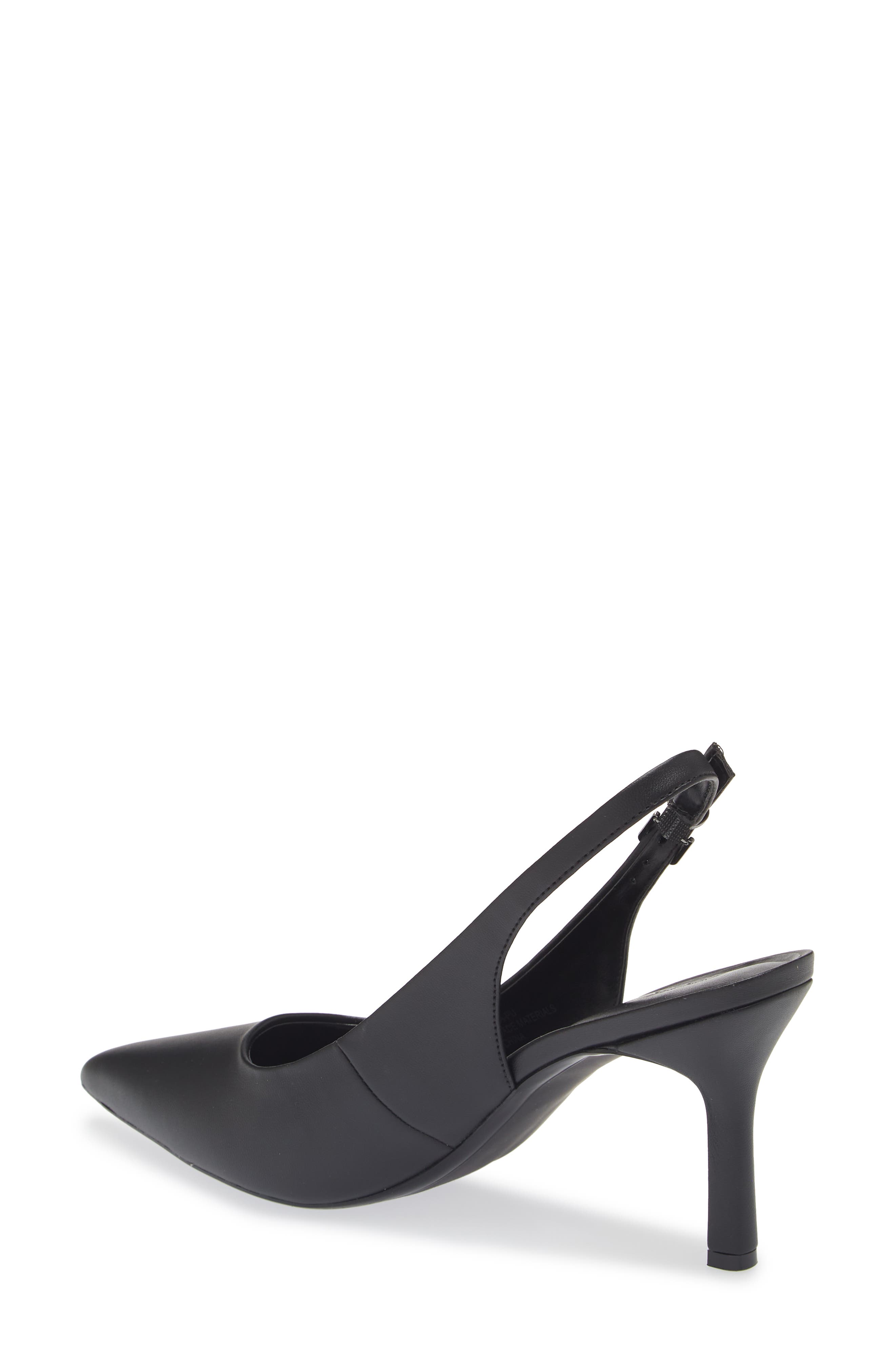 NORDSTROM RACK Priscilla Slingback Pump, Alternate, color, Black