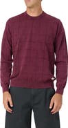 O'Neill OG Windowpane Cotton Crewneck Sweater