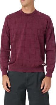 O'Neill OG Windowpane Cotton Crewneck Sweater