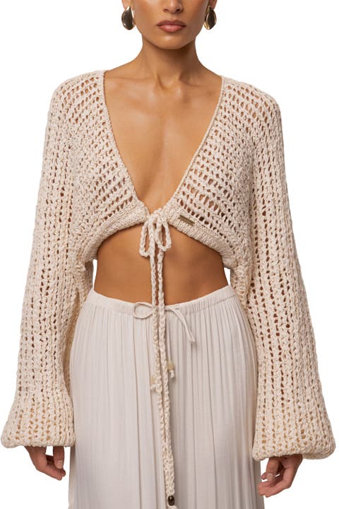 Deep Waters Crochet Top