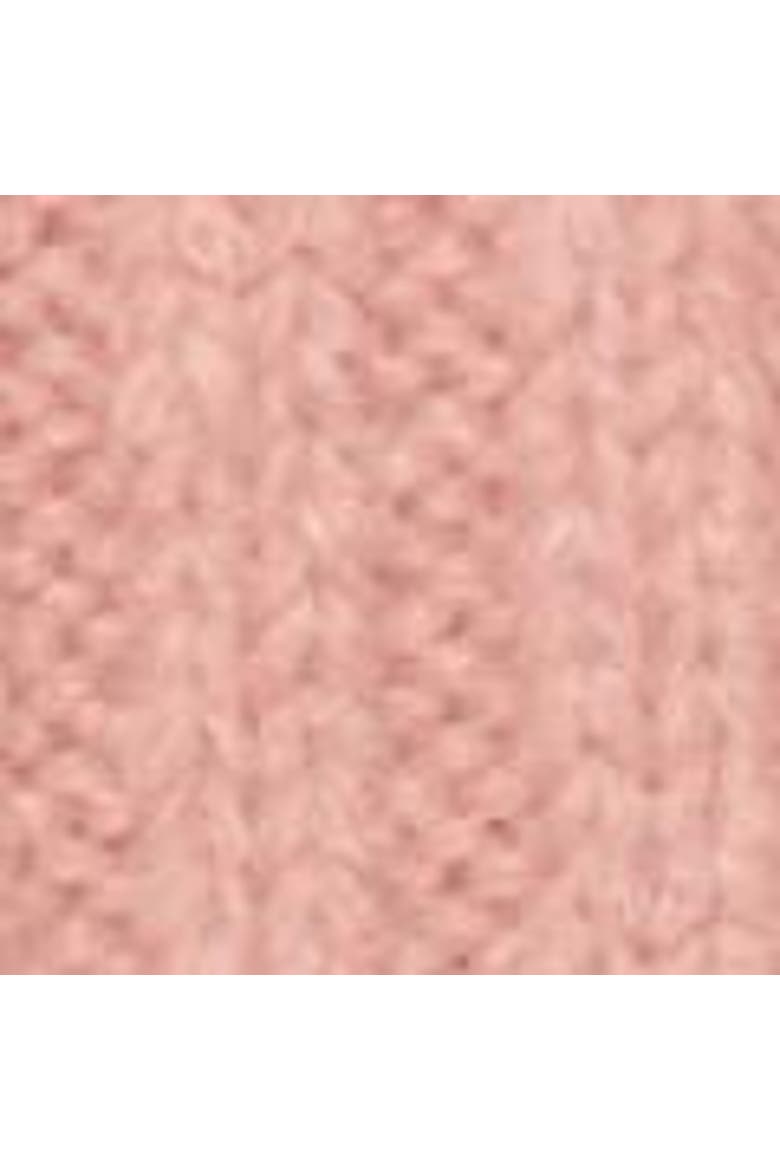 KAdena Chunky Rib Knit Long Scarf, Alternate, color, Ash Rose Melange