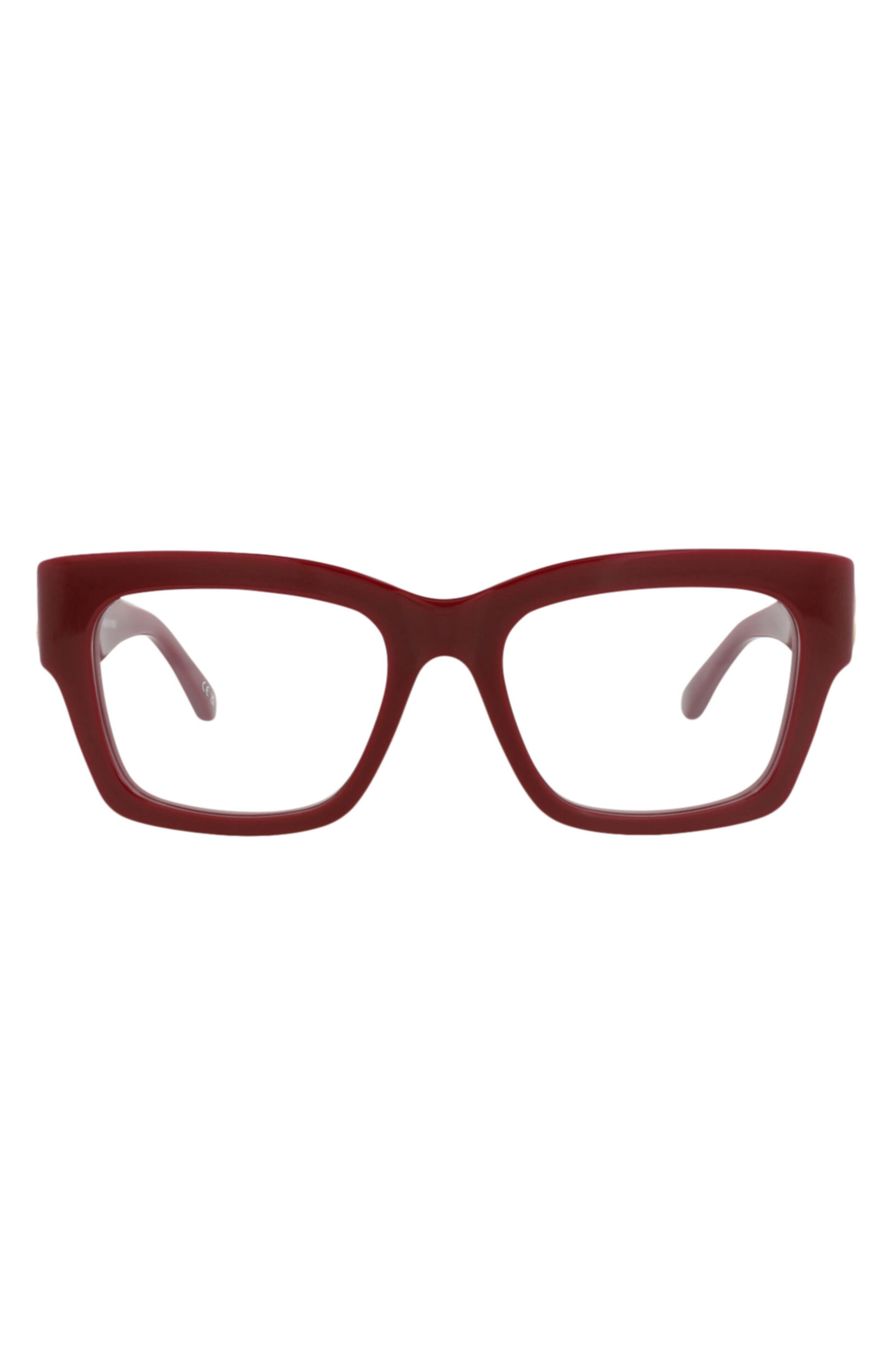 Balenciaga 52mm Square Optical Glasses