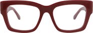 Balenciaga 52mm Square Optical Glasses