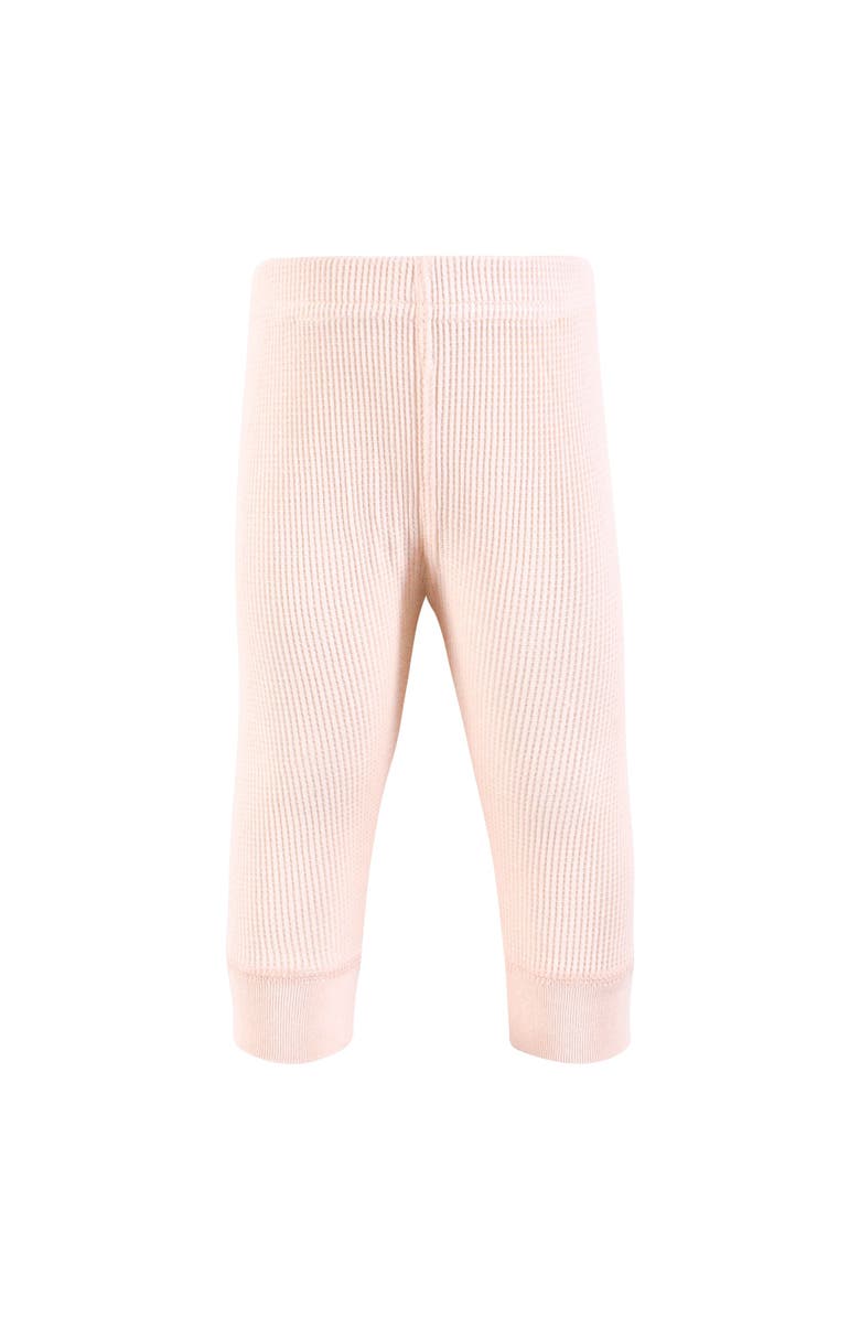 Hudson Baby Thermal Tapered Ankle Pants 4pk, Alternate, color, Acorn Botanical