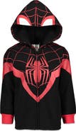 Marvel Spider-Man Cosplay Fleece Zip-Up Hoodie