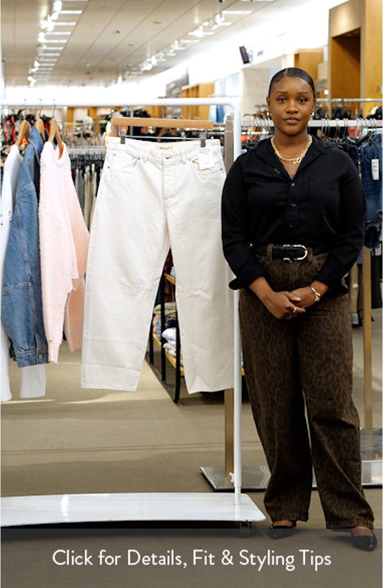 The Darted Barrel Leg Jeans, sales video thumbnail