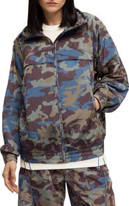 PUMA CLRT Camo Hooded Zip Jacket