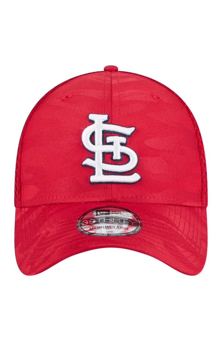 New Era Men's New Era Red St. Louis Cardinals Subtle Camo 39THIRTY Flex Hat, Alternate, color, Red