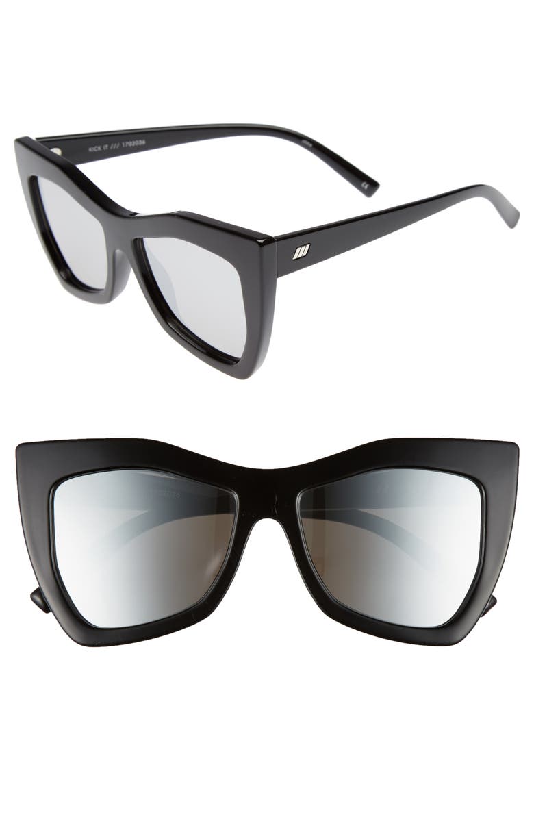 Le Specs Kick It 54mm Sunglasses, Main, color,