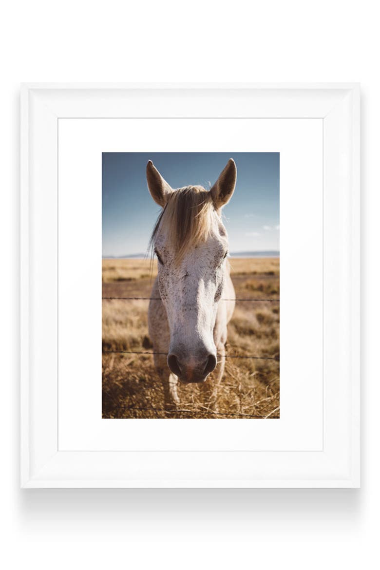 West Texas Wild Art Print, Main, color, WHITE FRAME- 8X10