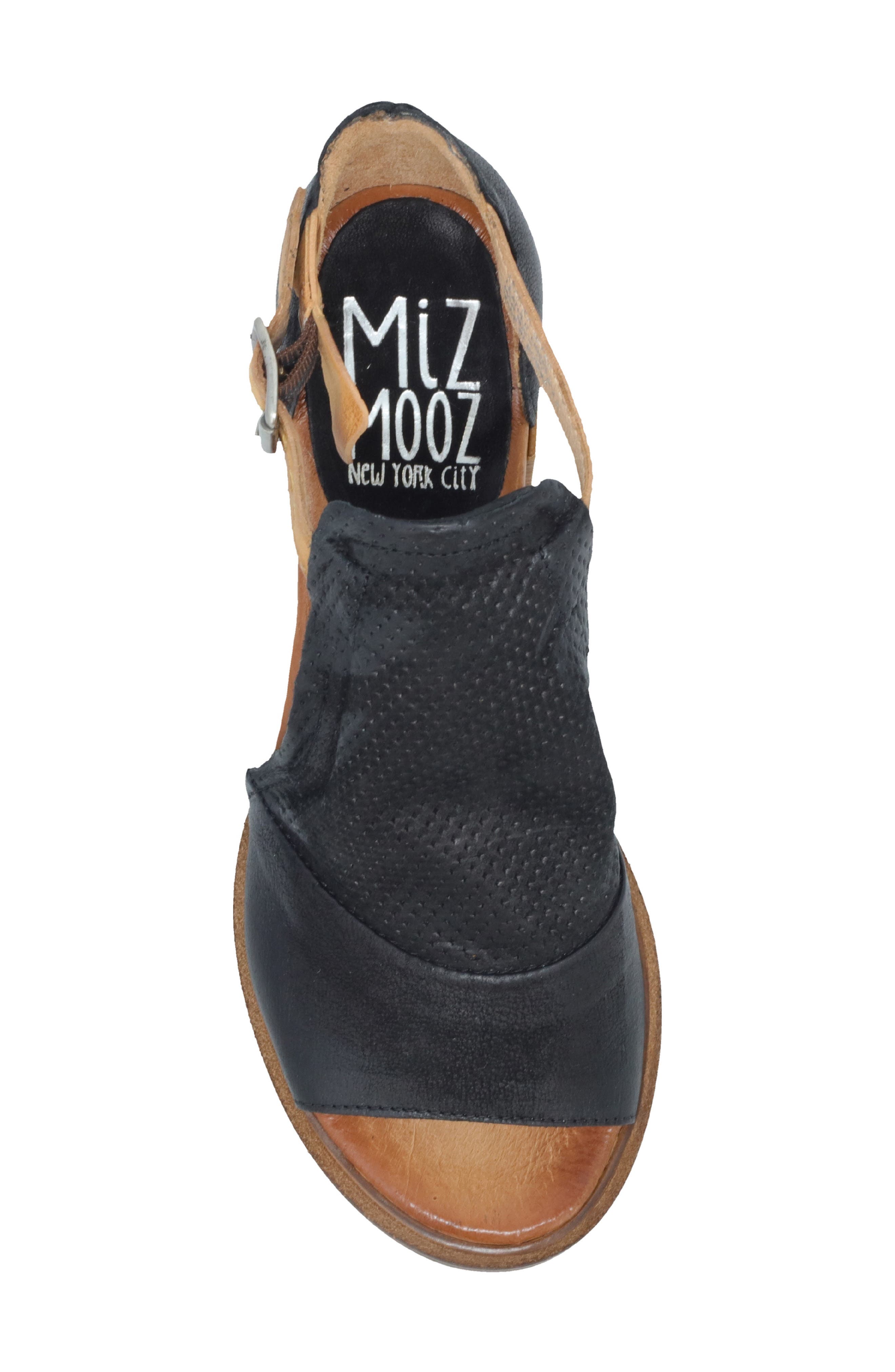 Campbell Block Heel Sandal, Alternate, color, BLACK LEATHER