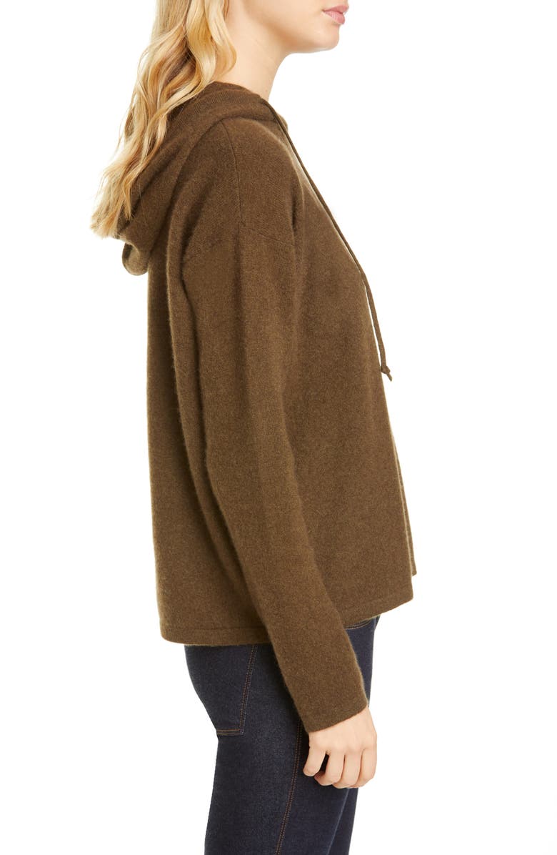 Nordstrom Signature Cashmere Hoodie, Alternate, color,