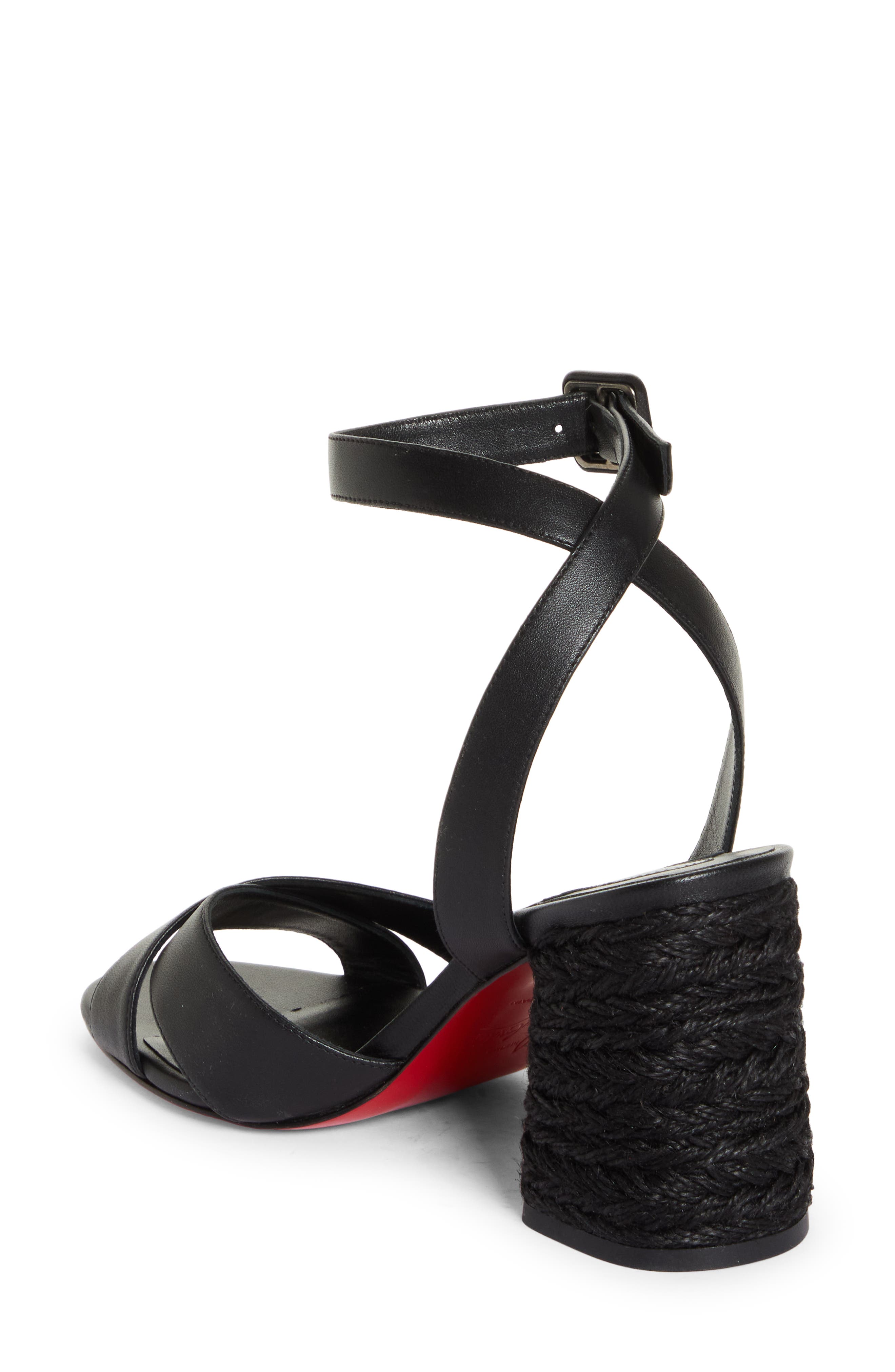 Christian Louboutin Mariza Block Heel Sandal, Alternate, color, 