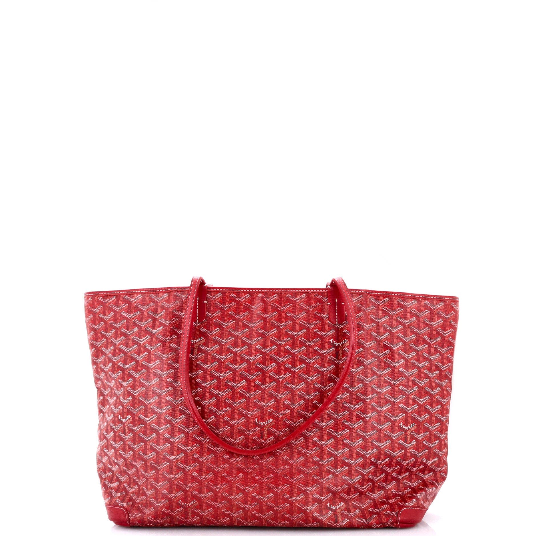 Artois Tote Coated Canvas MM, Alternate, color, Red