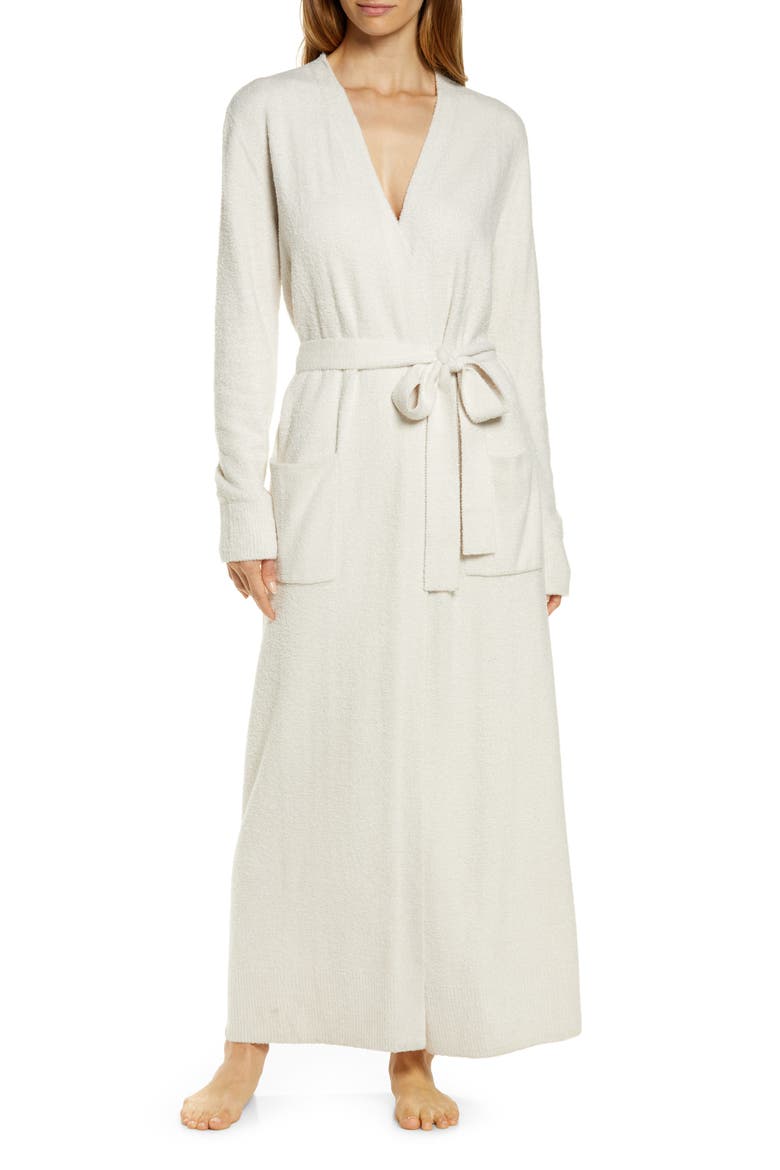 CozyChic Ultra Lite™ Long Robe, Main, color, HEATHER ALMOND/ PEARL