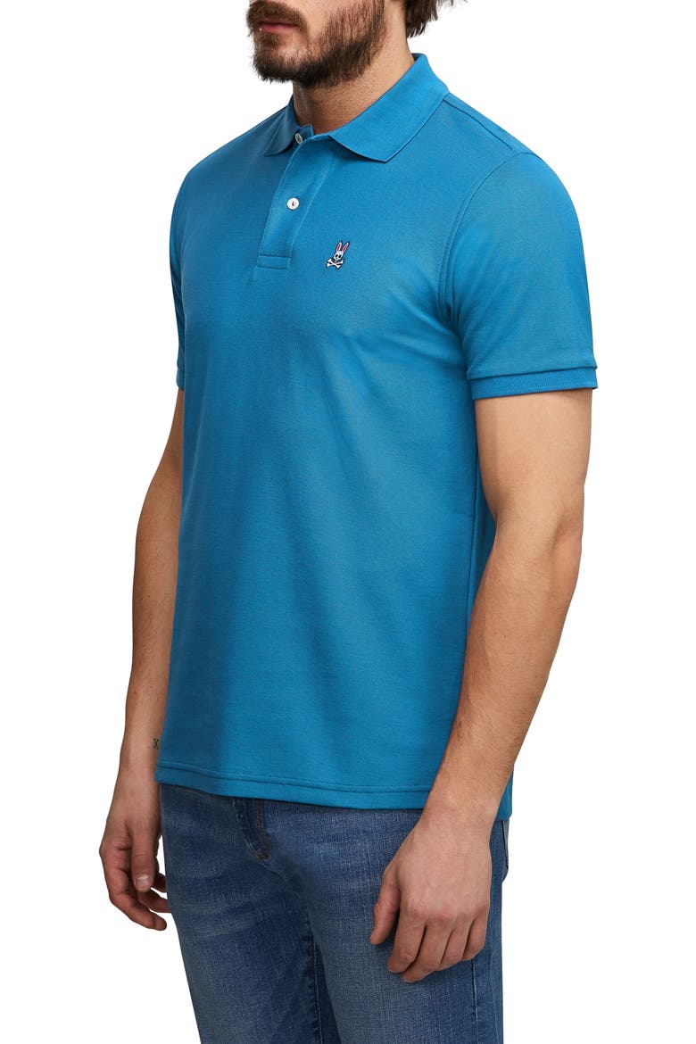The Classic Slim Fit Piqué Polo, Alternate, color, BAHAMA