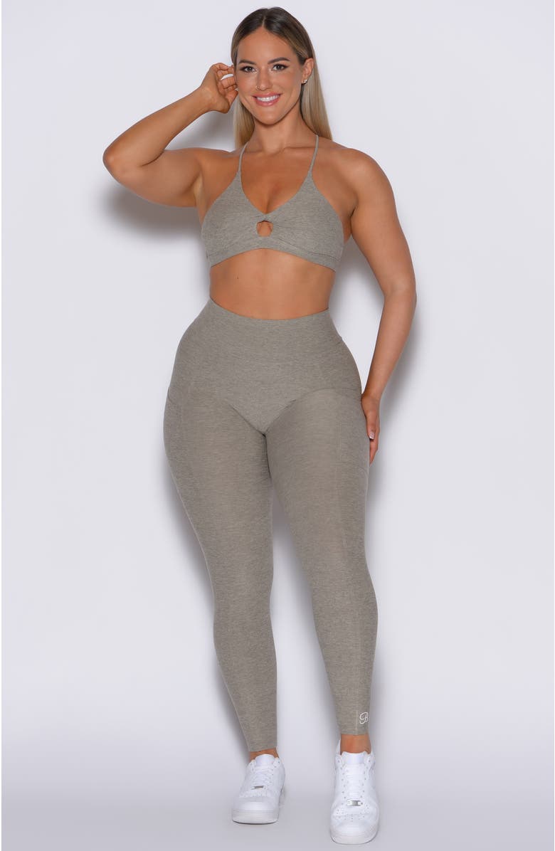 Bombshell Sportswear Curves Leggings, Alternate, color, Nori