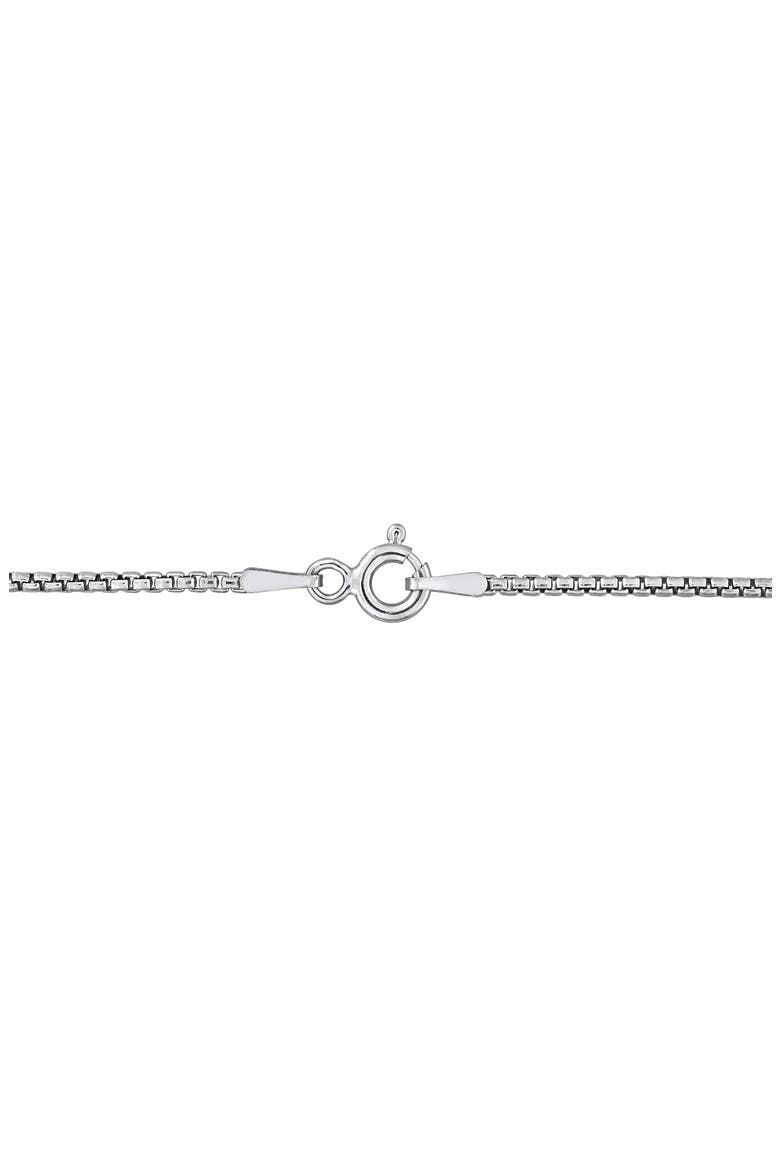 Box Link Chain Necklace, 1.40mm, Alternate, color, SILVER