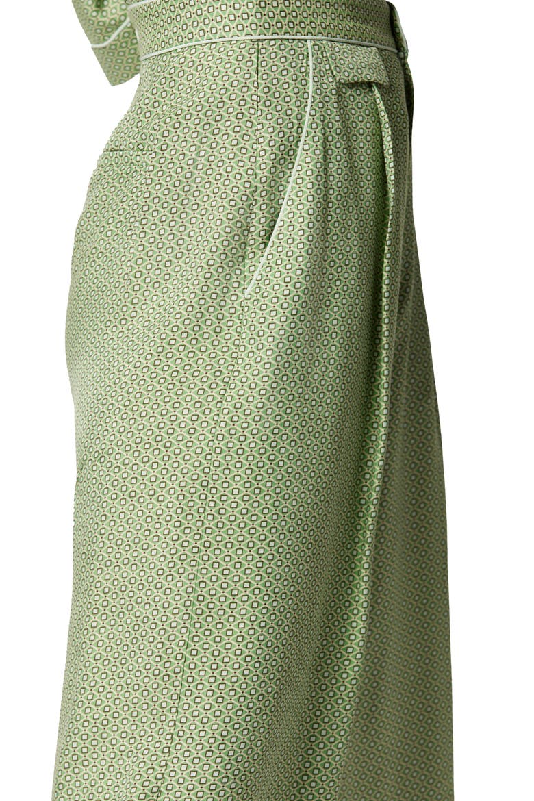 Allete Crop Wide Leg Pants, Alternate, color, JADESHEEN MULTI
