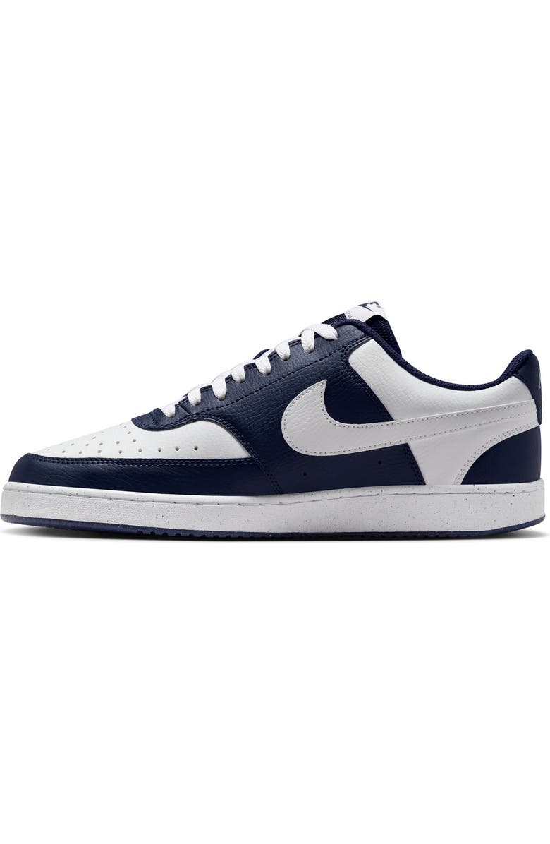 Nike Court Vision Low Sneaker, Alternate, color, 400 Midnight Navy/White