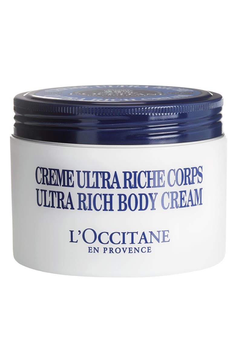 L'Occitane Shea Butter Ultra-Rich Body Cream, Main, color,