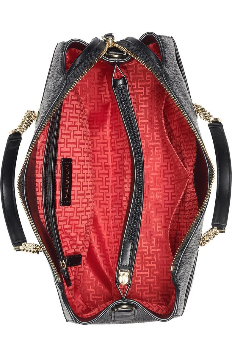 HALSTON Janis Satchel Bag, Alternate, color,