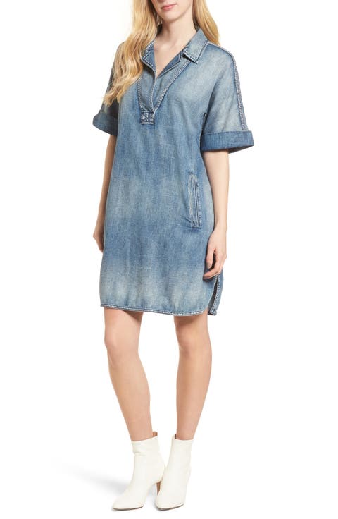 Amanda Denim Shift Dress