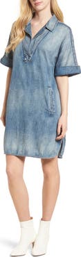 AG Amanda Denim Shift Dress