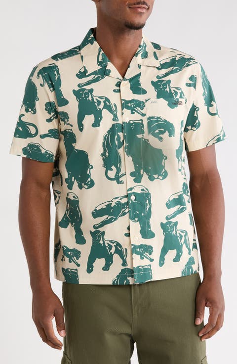 x Tijuana Panthers All Over Camp Shirt