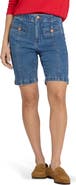 NYDJ Ella Patch Pocket Denim Shorts