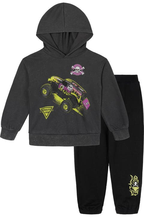 Fleece 2-Piece Hoodie and Pants Set