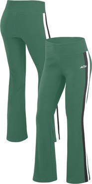 WEAR by Erin Andrews Women's WEAR by Erin Andrews Green New York Jets Tri-Blend Yoga Pants