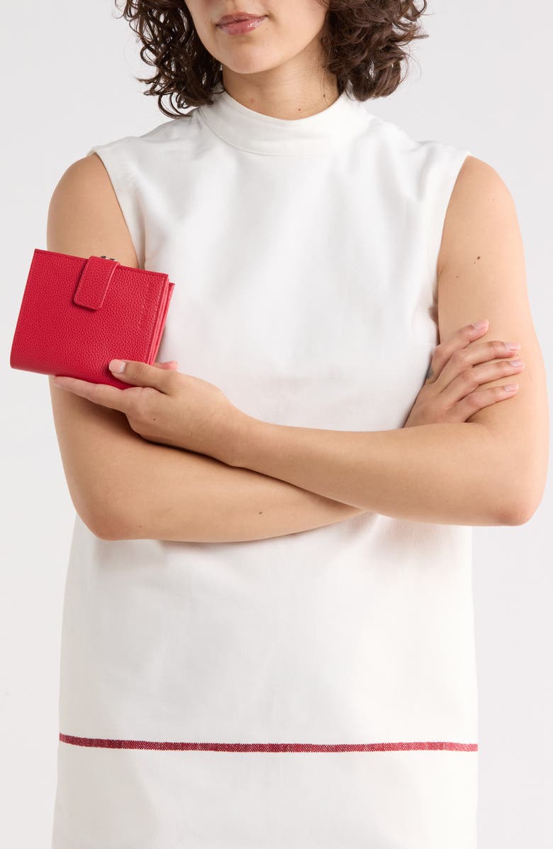Longchamp Framed Index Wallet, Alternate, color, Love
