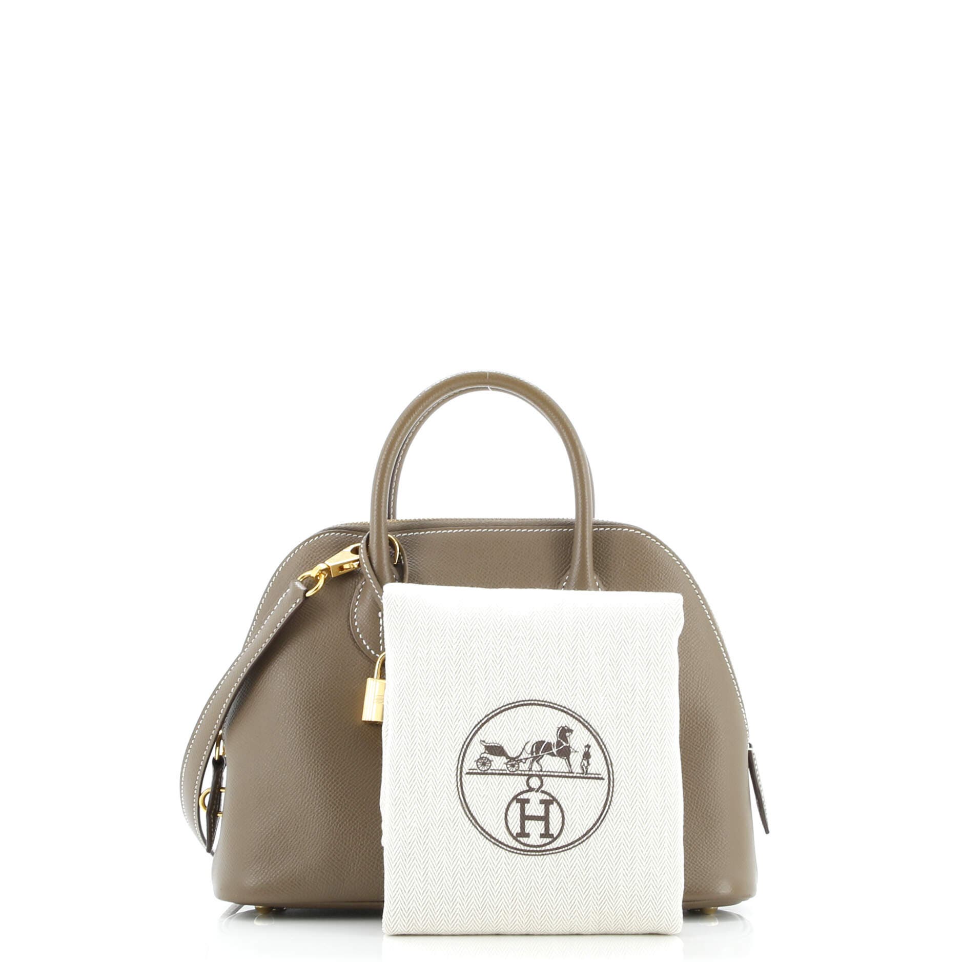 Pre-Owned Hermes Bolide 1923 Bag Epsom 25, Alternate, color, 