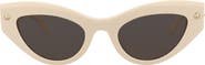 McQueen 52mm Cat Eye Sunglasses