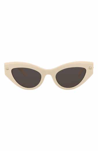 McQueen 52mm Cat Eye Sunglasses