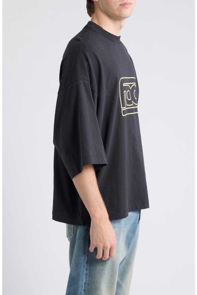 Graphic Cotton Jersey Merch Tee, Alternate, color, VINTAGE BLACK