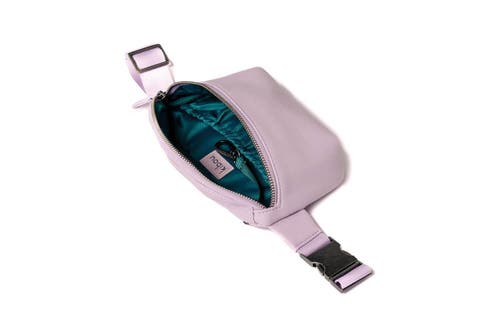 Kibou Wallet Bag Vegan Leather Crossbody Fanny Pack In Lilac
