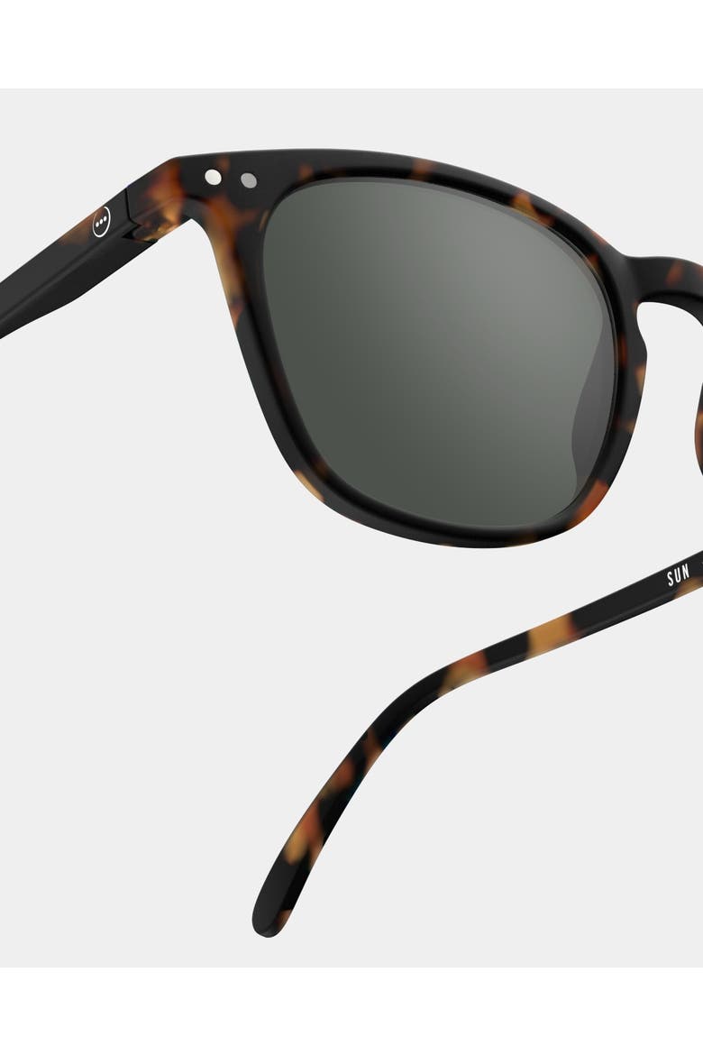 #E 49mm Trapeze Reading Sunglasses, Alternate, color, Tortoise