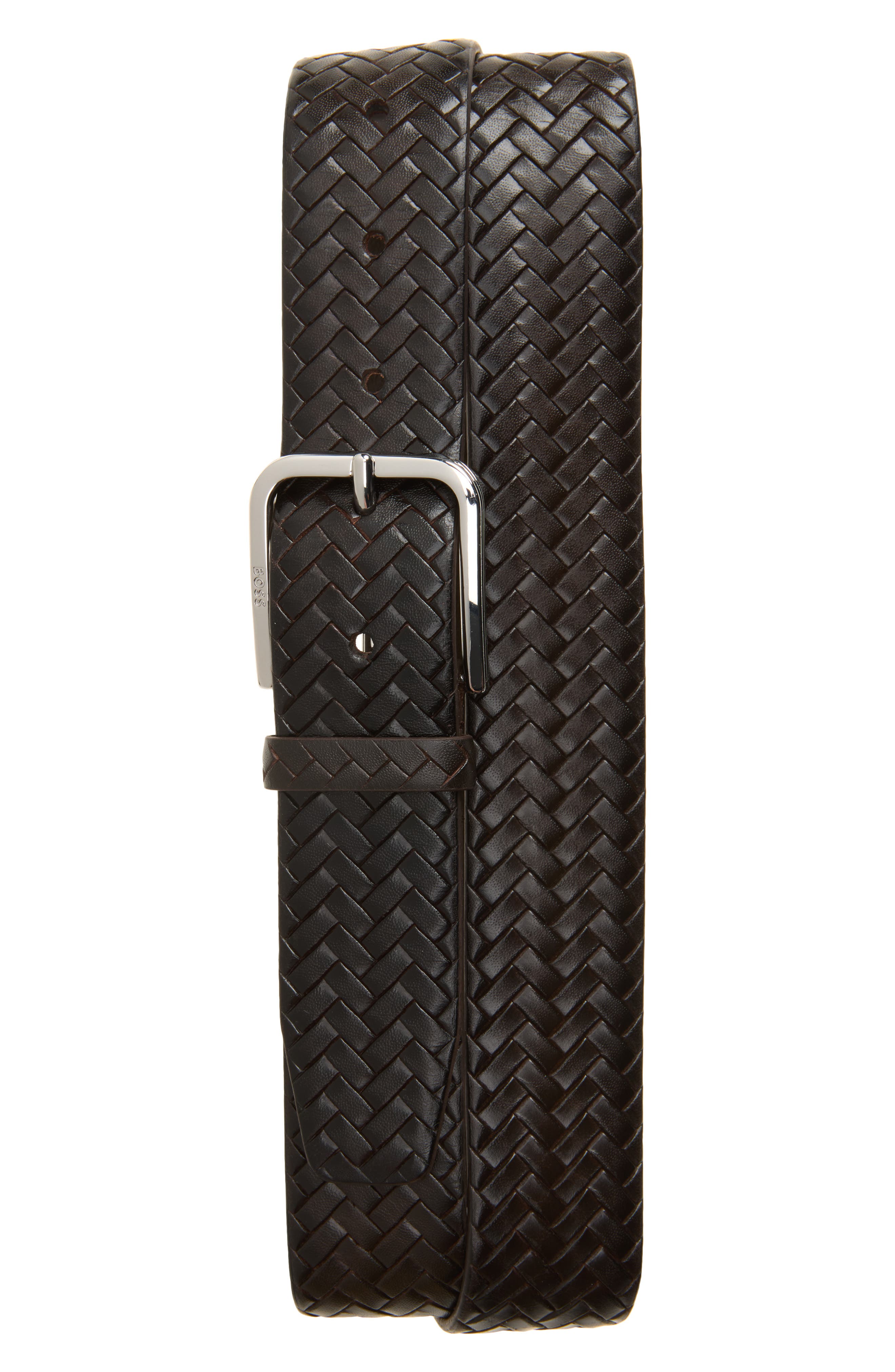Madison Woven Leather Belt