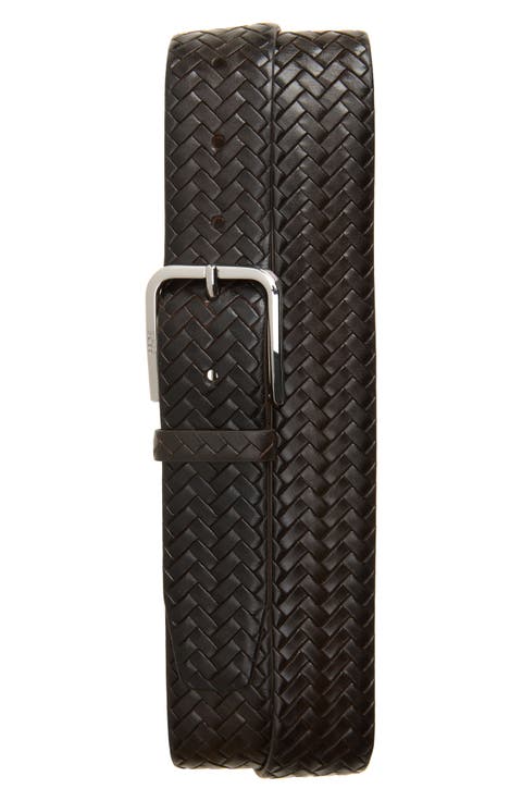 Madison Woven Leather Belt