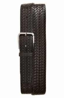Madison Woven Leather Belt