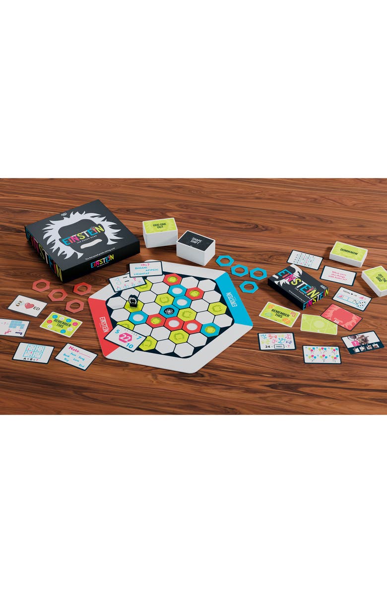Professor Puzzle Einstein The Card Game, Puzzle Solving Race, Alternate, color, Multicolored