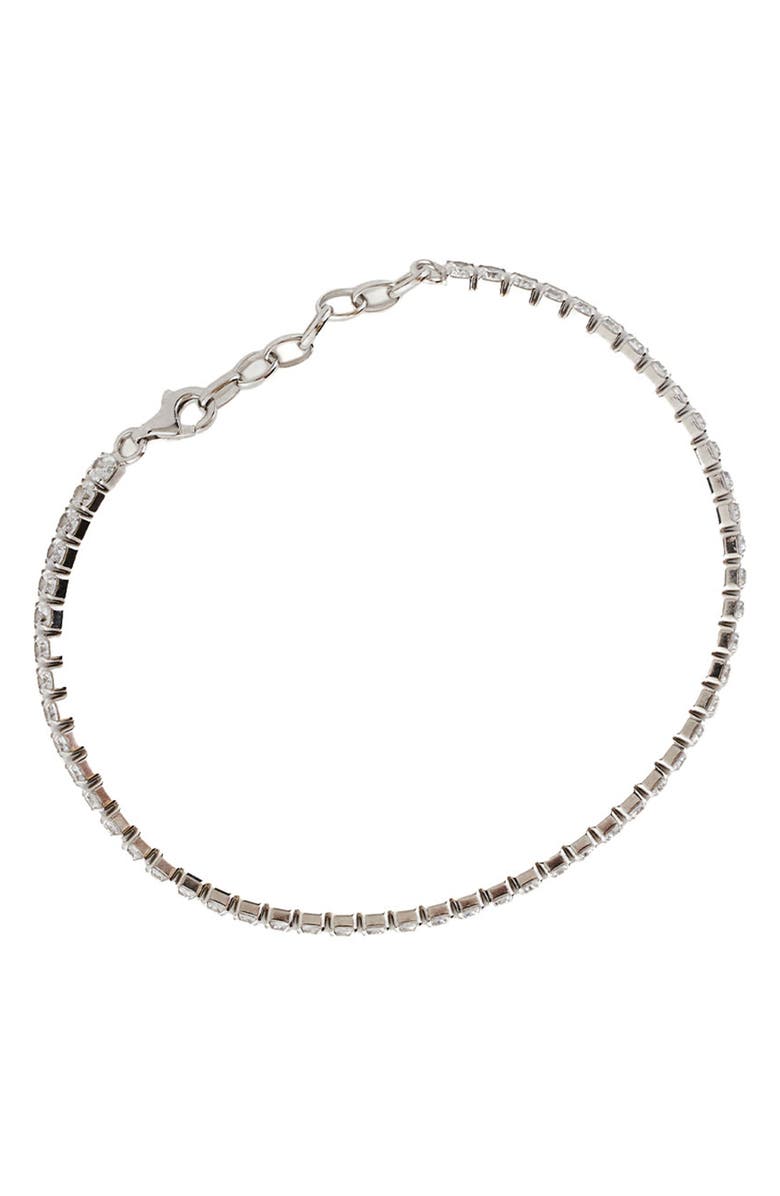 Serge DeNimes Chain Tennis Bracelet, Alternate, color, Silver