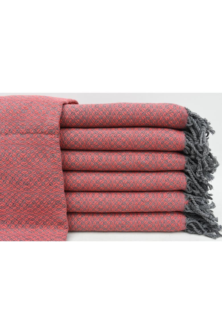 Ian Throw Blanket/Towel, Alternate, color, Red