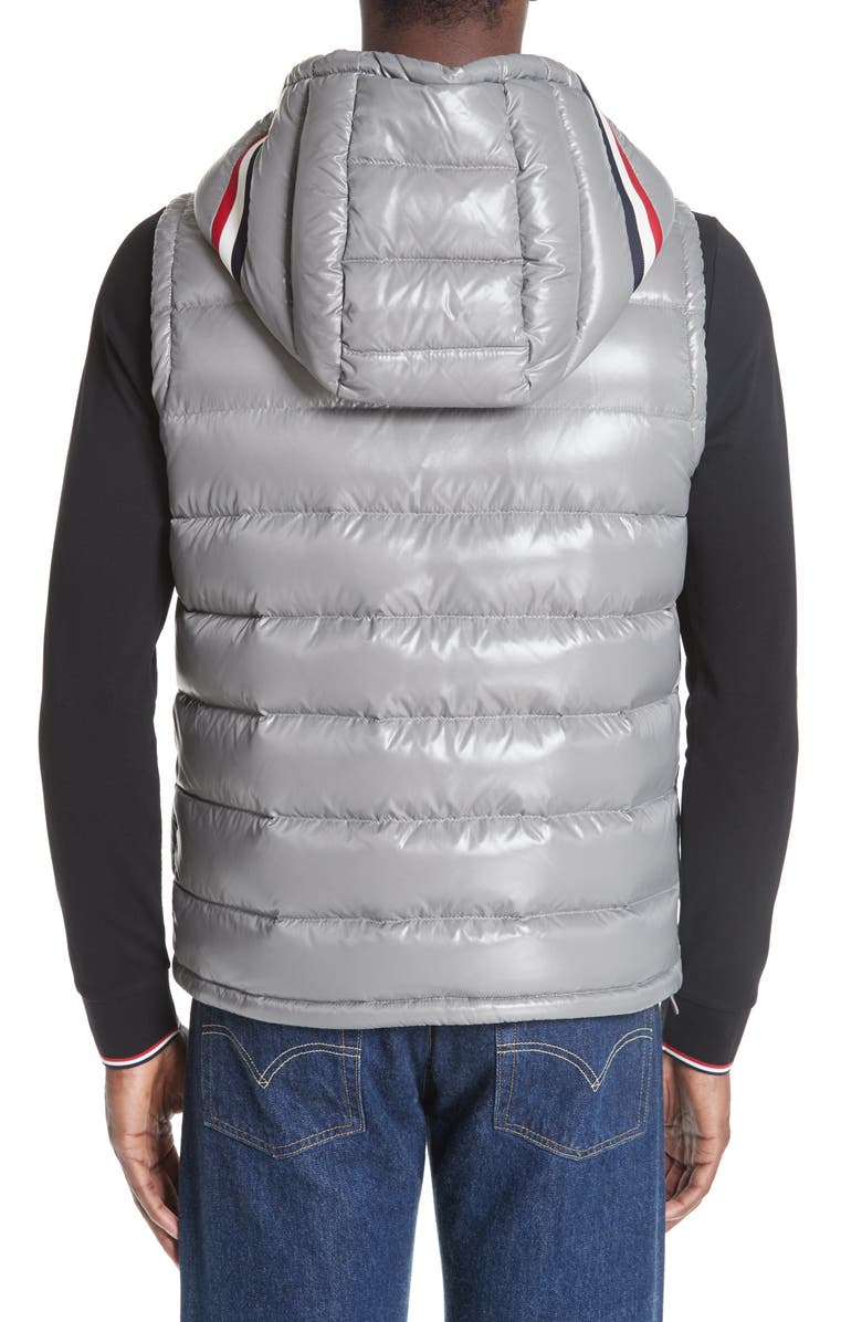 Moncler Lanoux Down Hooded Vest, Alternate, color,