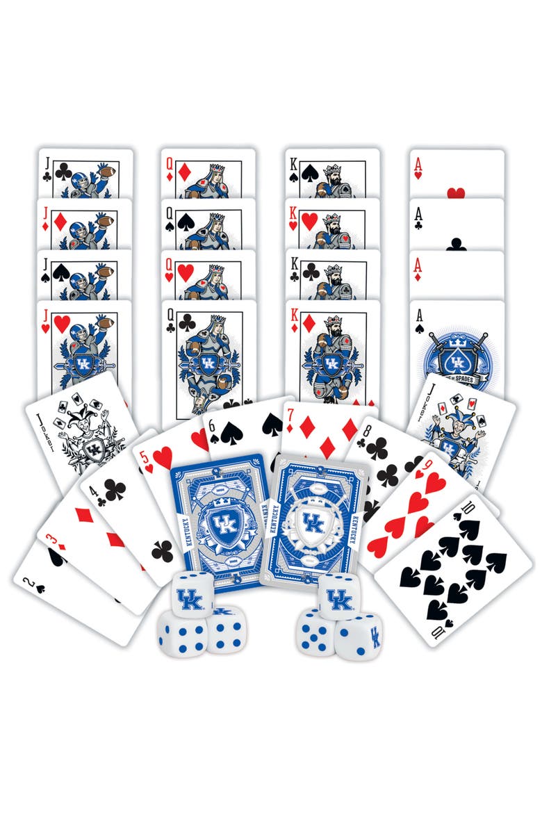 Kentucky Wildcats Playing Cards & Dice, Alternate, color, Multicolor