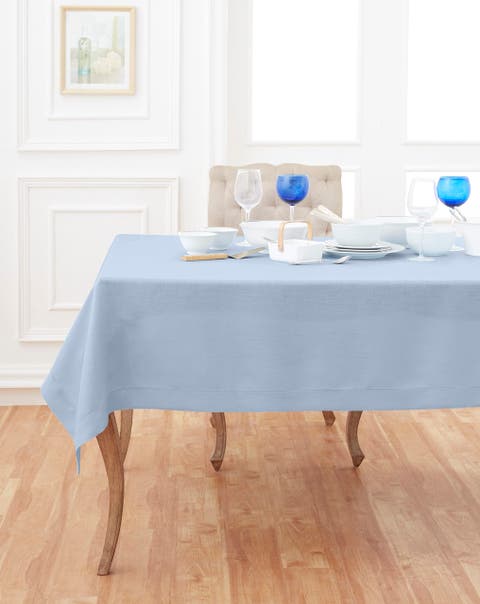 Linen Tablecloth - Classic Hemstitch