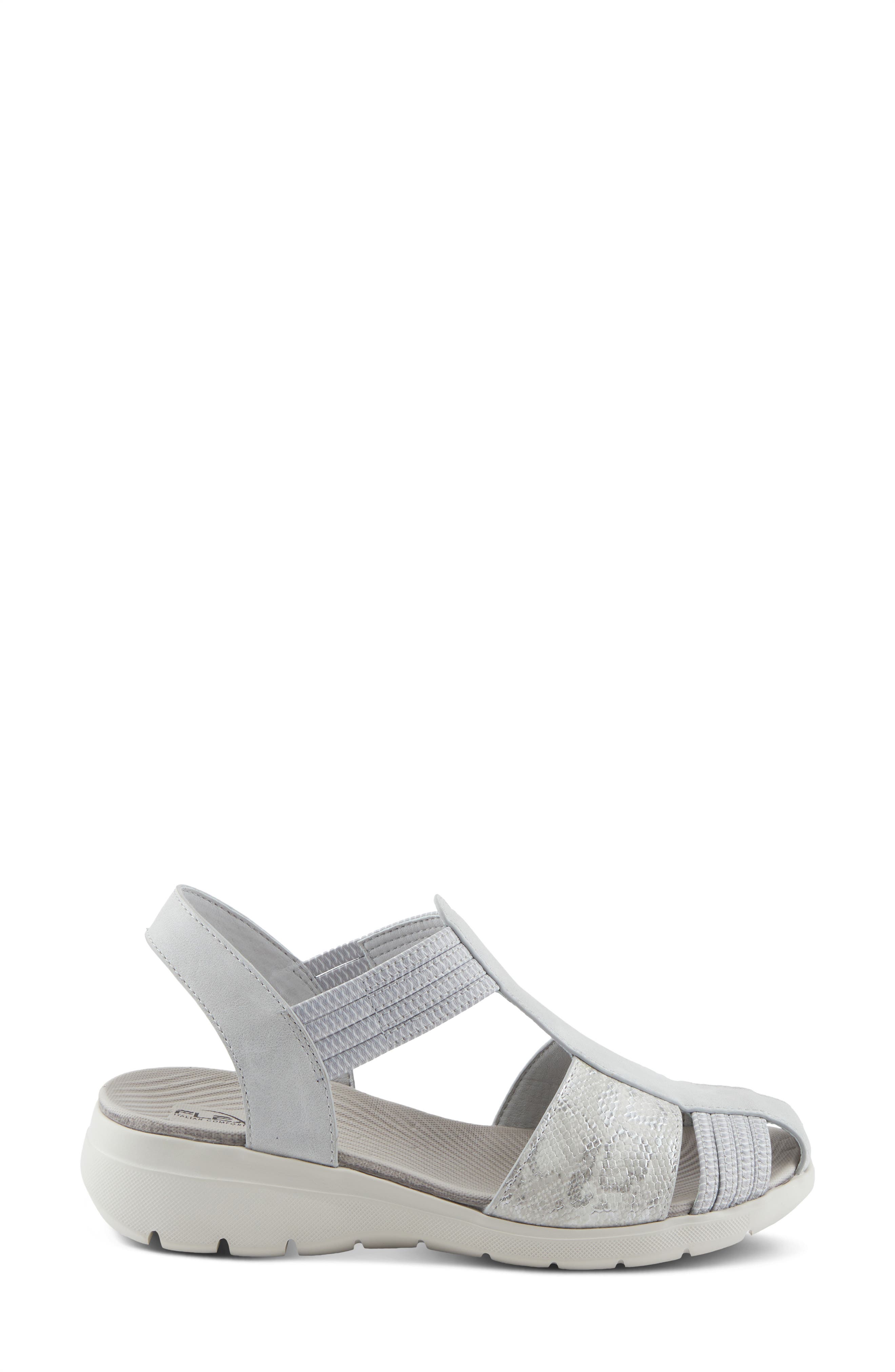Flexus by Spring Step Damair Slingback Sandal, Alternate, color, Grey